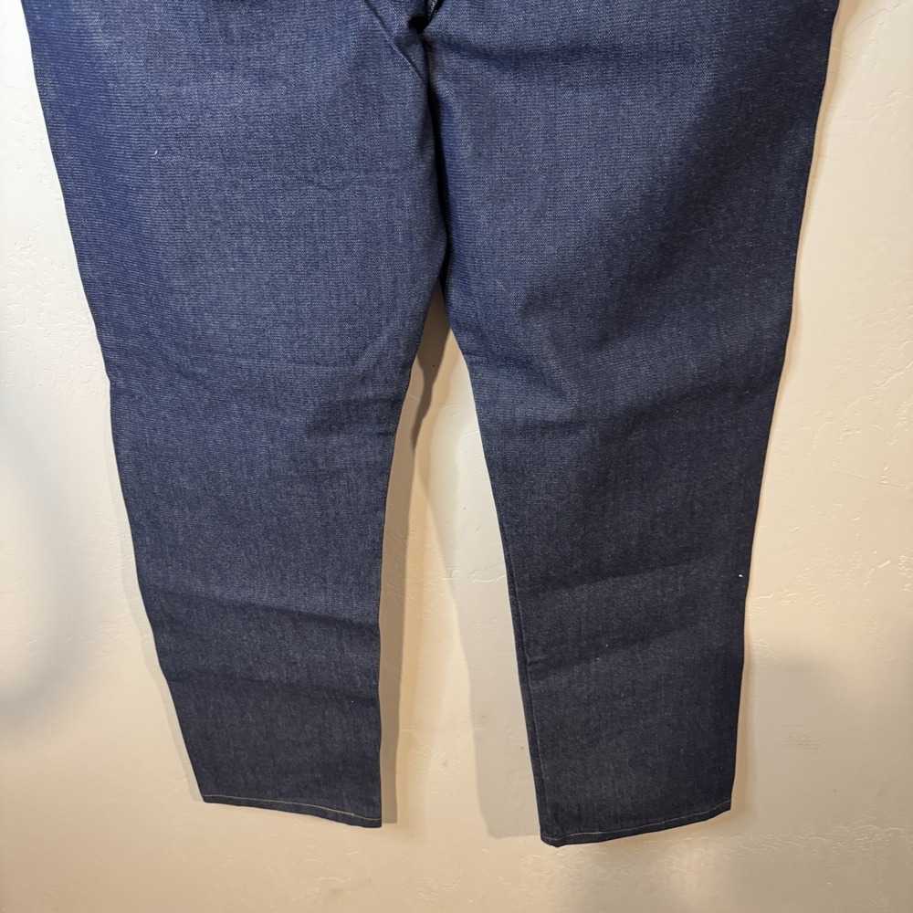 Wrangler Jeans Mens 44x34 Dark Wash Relaxed Fit 31MWZ Cowboy Cut Western Denim - Picture 7 of 9
